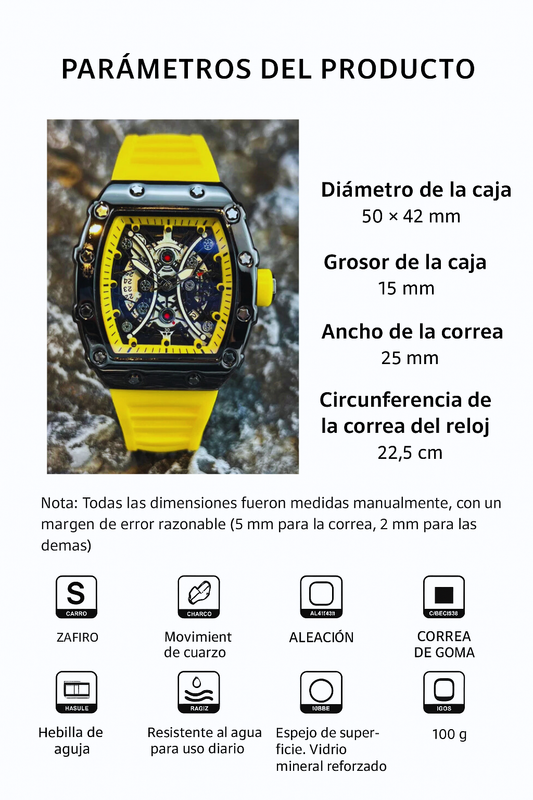 Reloj Yellow X Especial Edition
