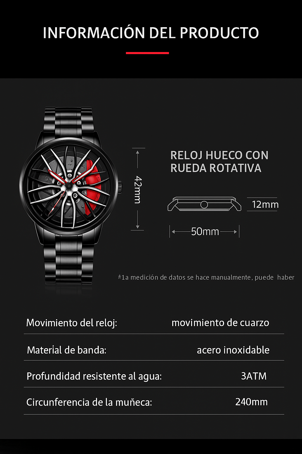 Reloj Atomic RS