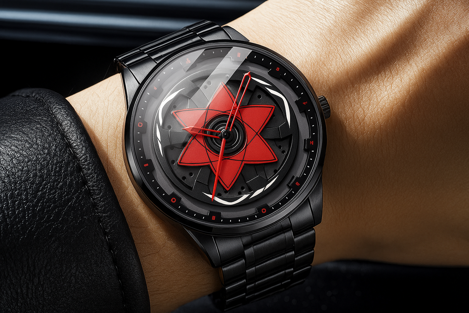 Reloj Giratorio Sharingan Sasuke