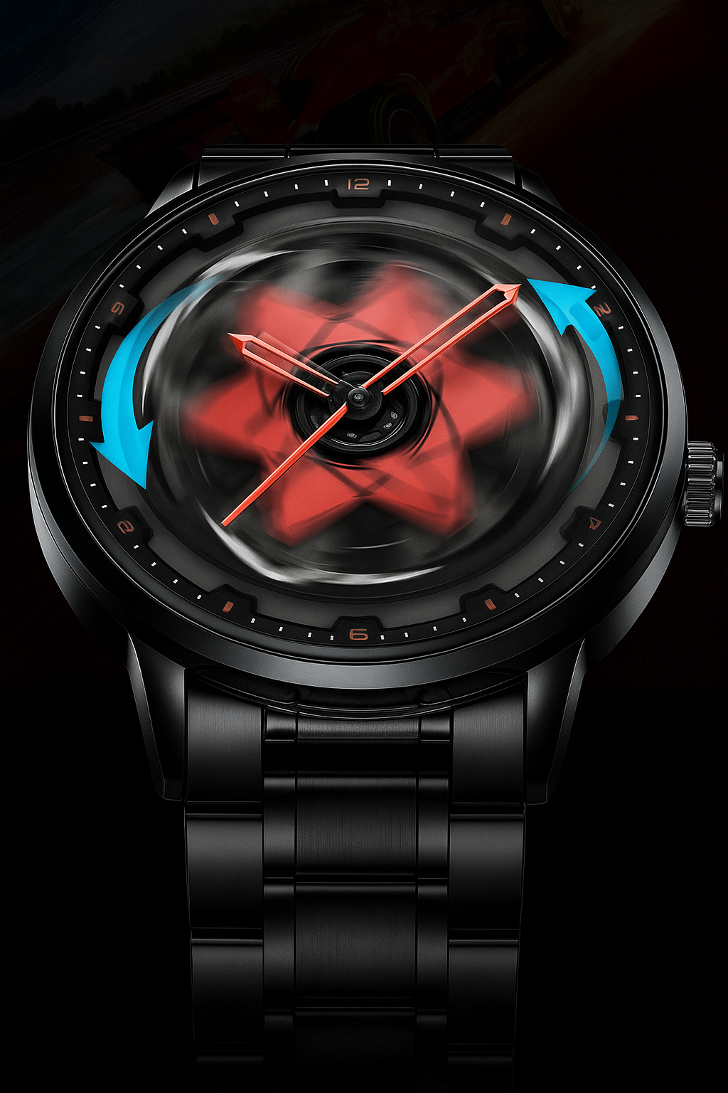 Reloj Giratorio Sharingan Sasuke