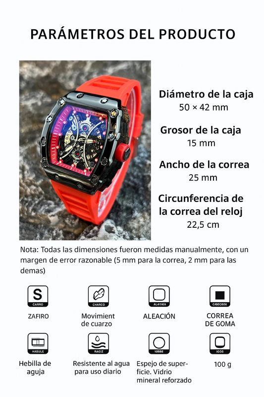 Reloj Red X Especial Edition